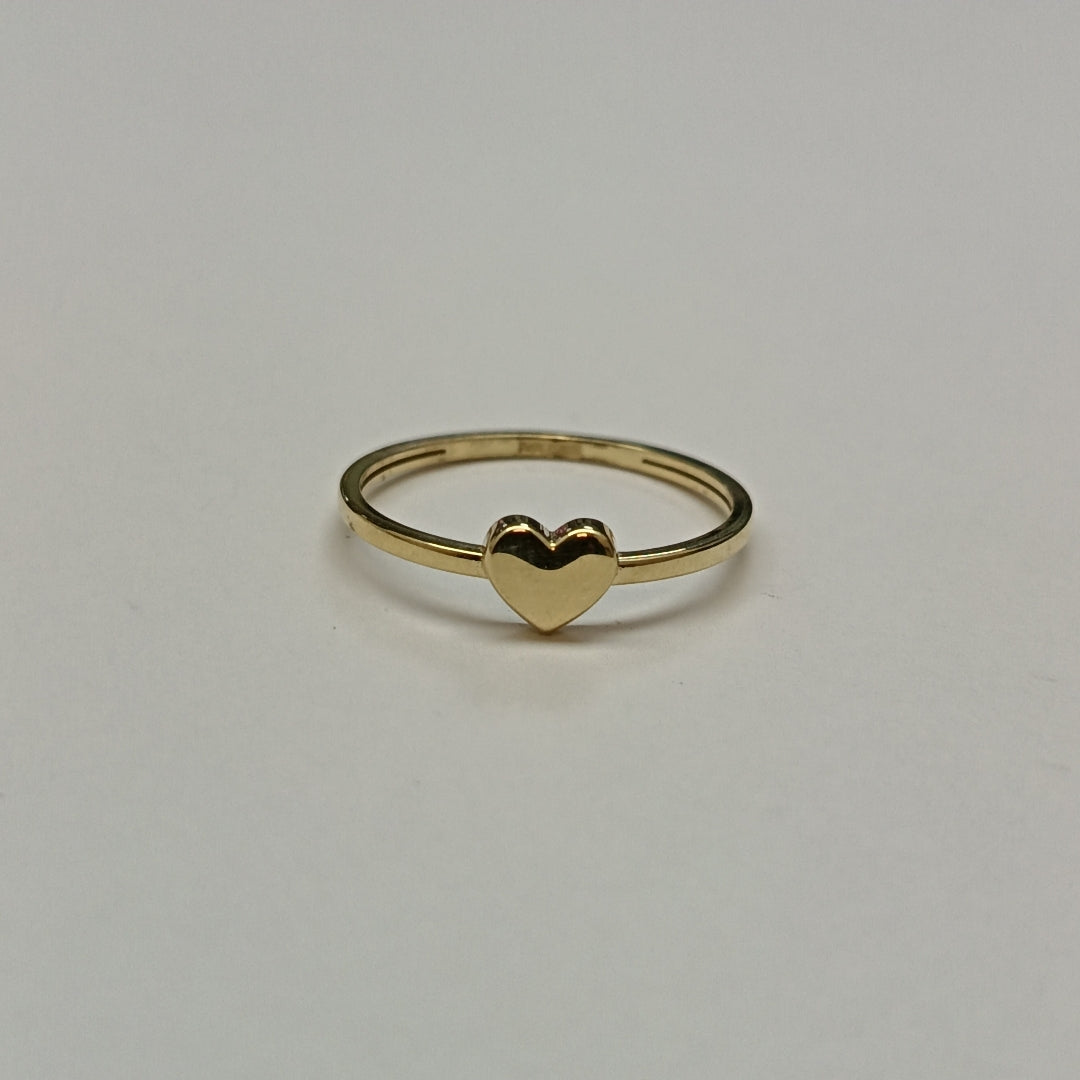 ANILLOS ANILLITO FIG CORAZON 10K TALLA 9 1.1 GR (NUEVO)