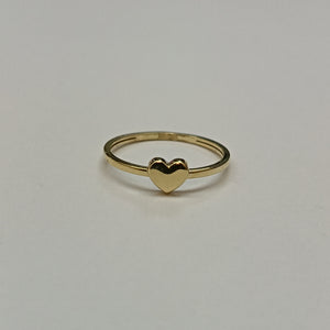 ANILLOS ANILLITO FIG CORAZON 10K TALLA 9 1.1 GR (NUEVO)