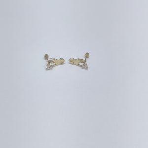 BROQUELES PAR ORO 10 K 0,80 GRMS (SEMINUEVO)