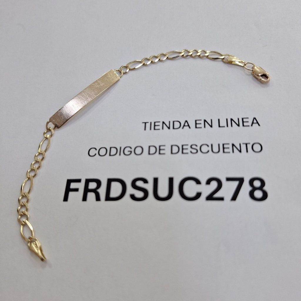 ESCLAVA ORO 10 K 2.7 GRMS (SEMINUEVO)