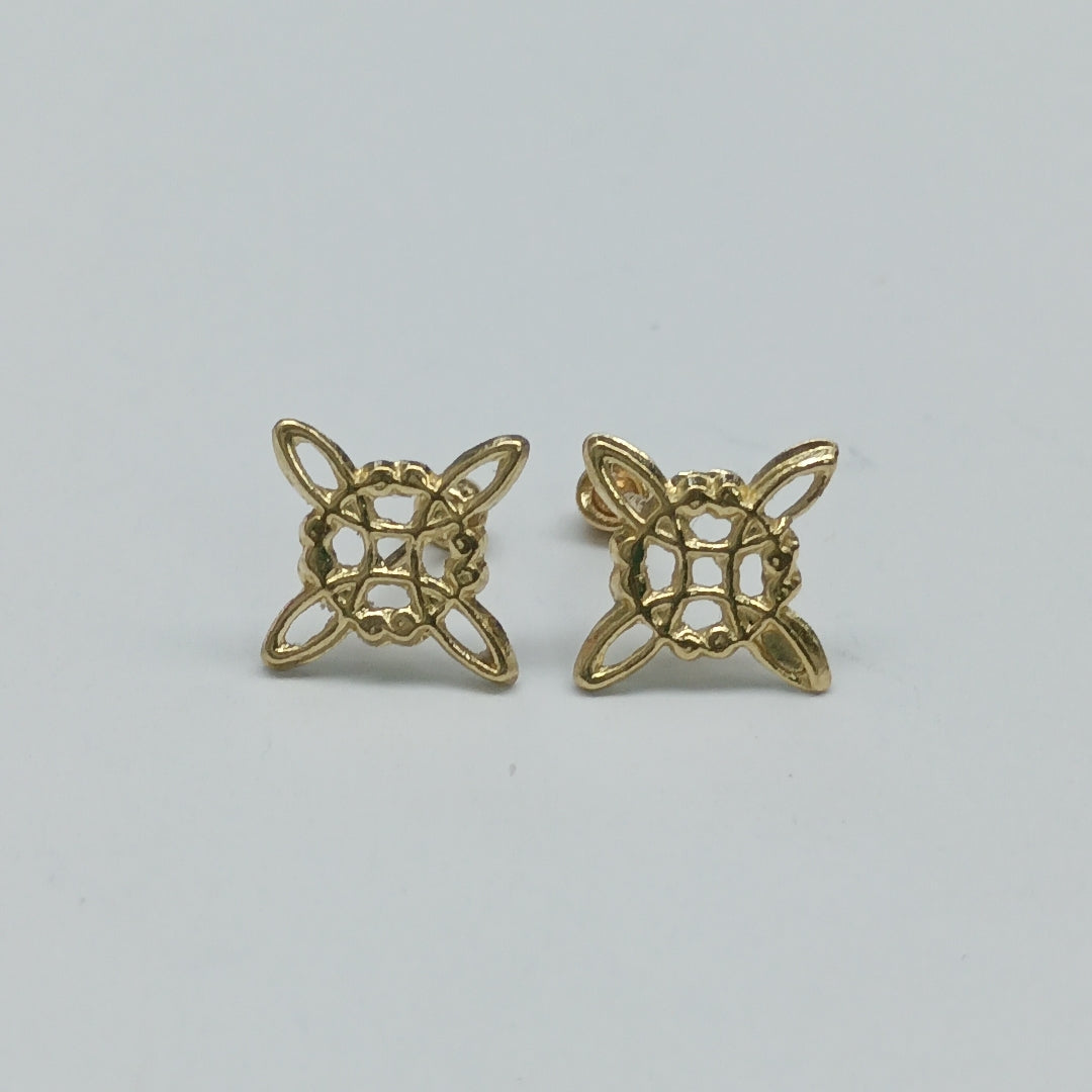 ARETES PAR ORO 10 K 0.2 GRMS (SEMINUEVO)