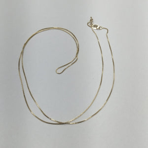 CADENA VENECIANO 14K 55 CM 1.7 GR (NUEVO)