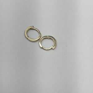 ARETES HUGGIE 14K 1.3 GR (NUEVO)