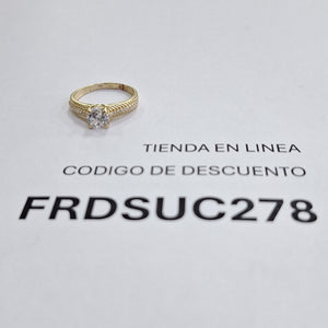 SOLITARIO ORO 10 K 2.3 GRMS (SEMINUEVO)