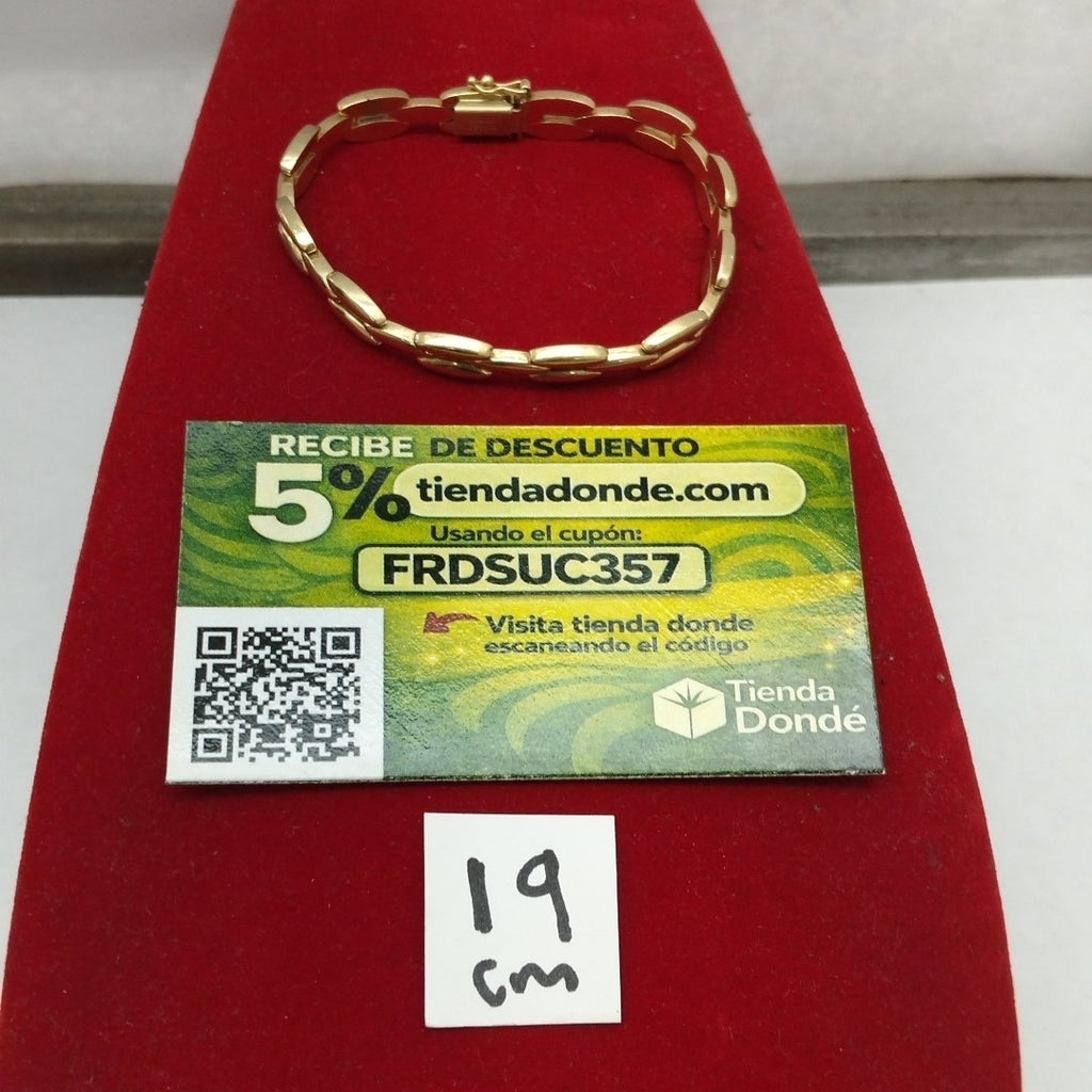 PULSERA ORO 14 K 14.1 GRMS (SEMINUEVO)
