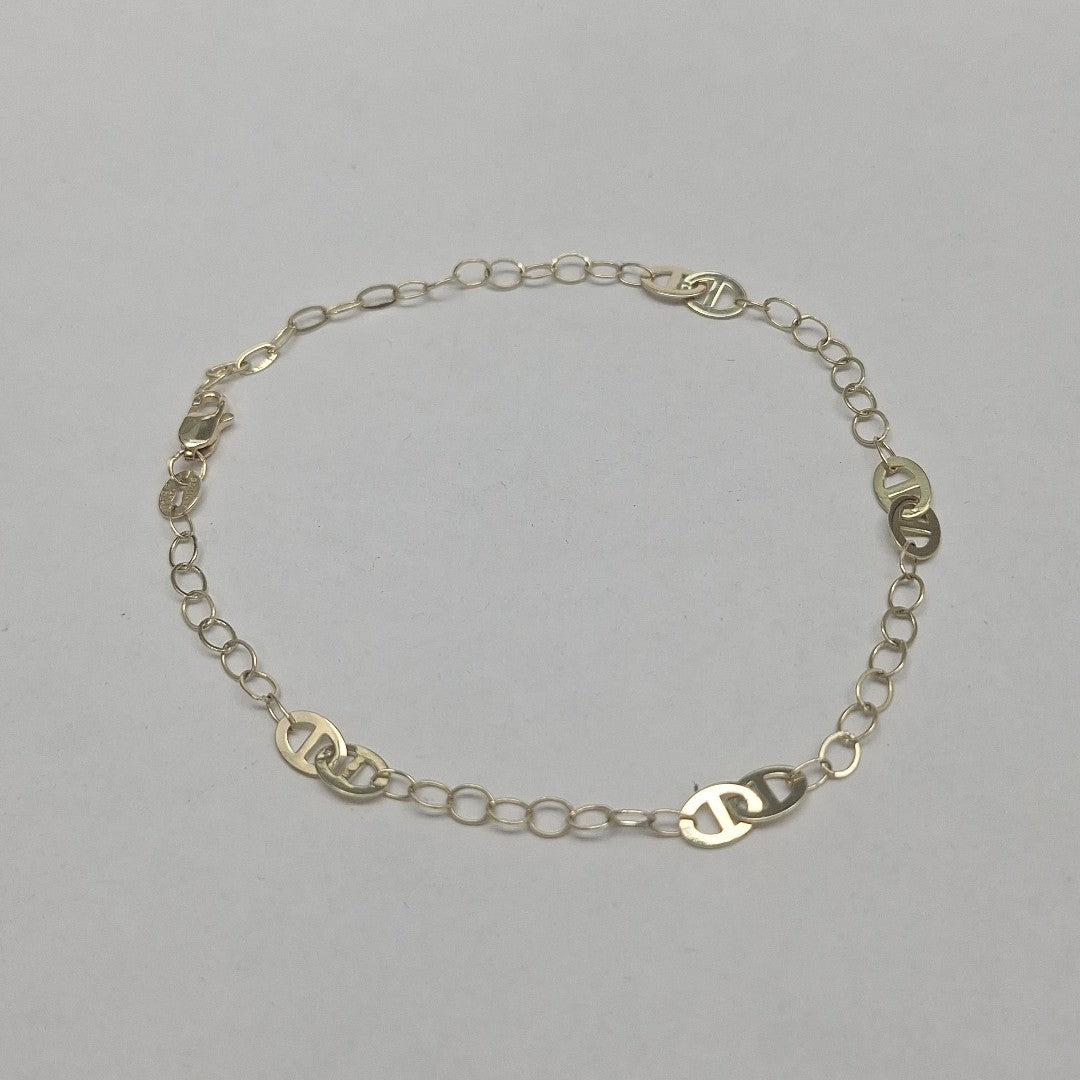 PULSERA ESPECIAL 14K 21 CM 1.9 GR (NUEVO)