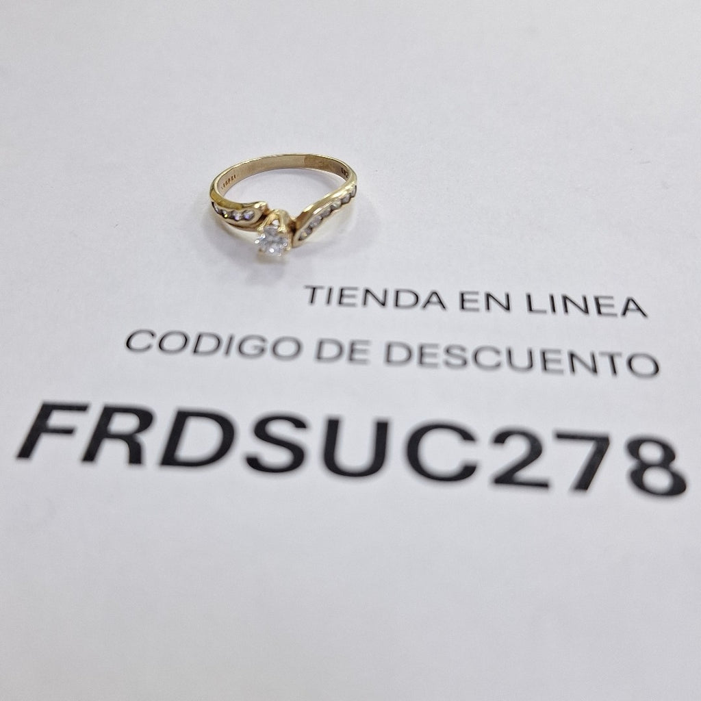 SOLITARIO ORO 10 K 2,00 GRMS (SEMINUEVO)