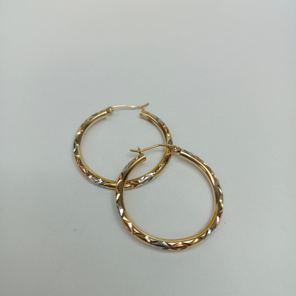 ARRACADAS PAR ORO 14 K 2,50 GRMS (SEMINUEVO)