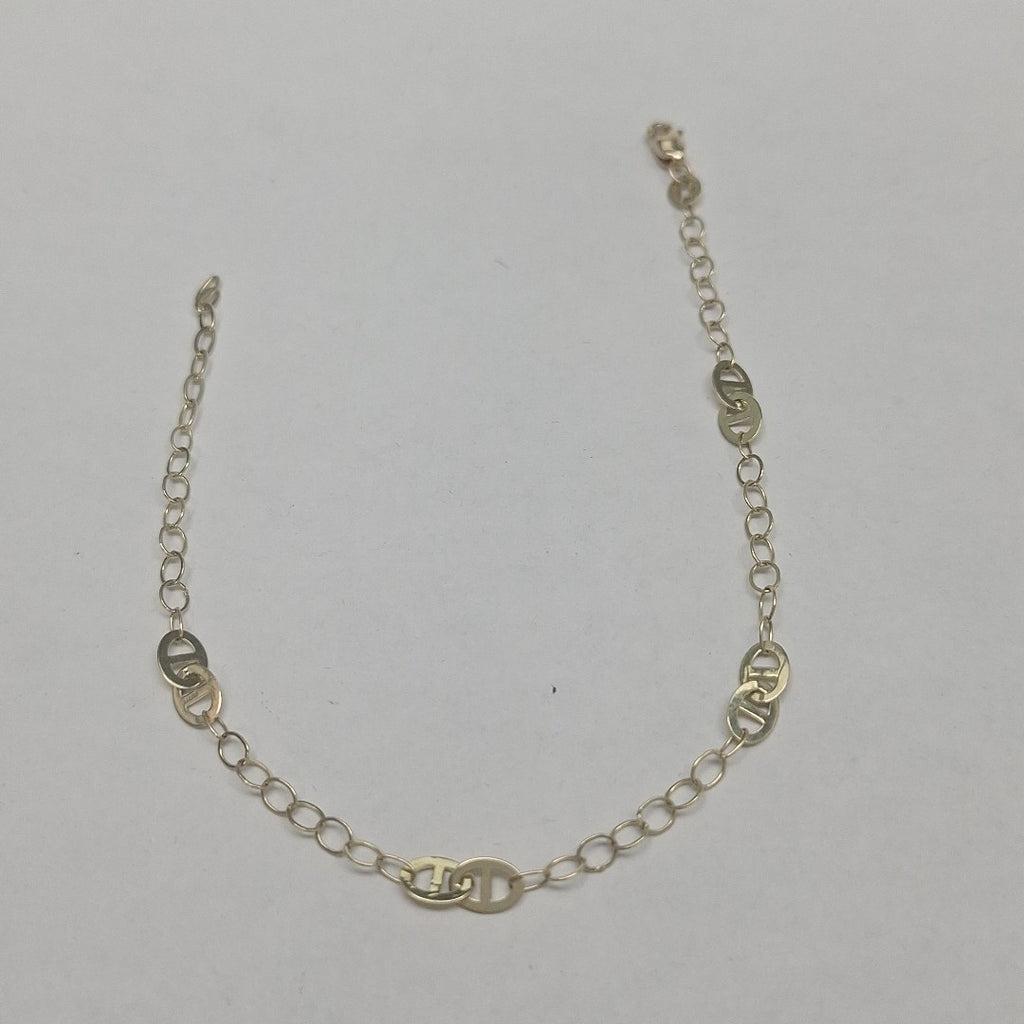 PULSERA ESPECIAL 14K 21 CM 1.9 GR (NUEVO)