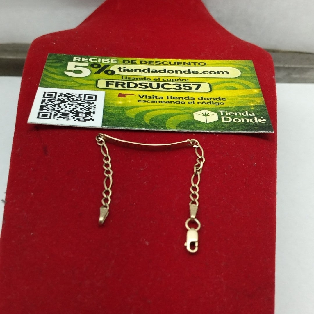 ESCLAVA ORO 10 K 1.6 GRMS (SEMINUEVO)