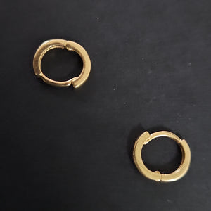 ARETES HUGGIE 14K 1.3 GR (NUEVO)