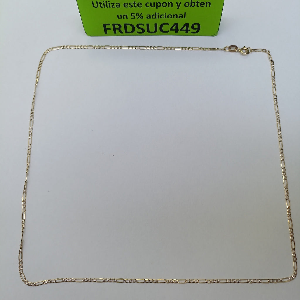 CADENA ORO 14 K 2.6 GRMS (SEMINUEVO)