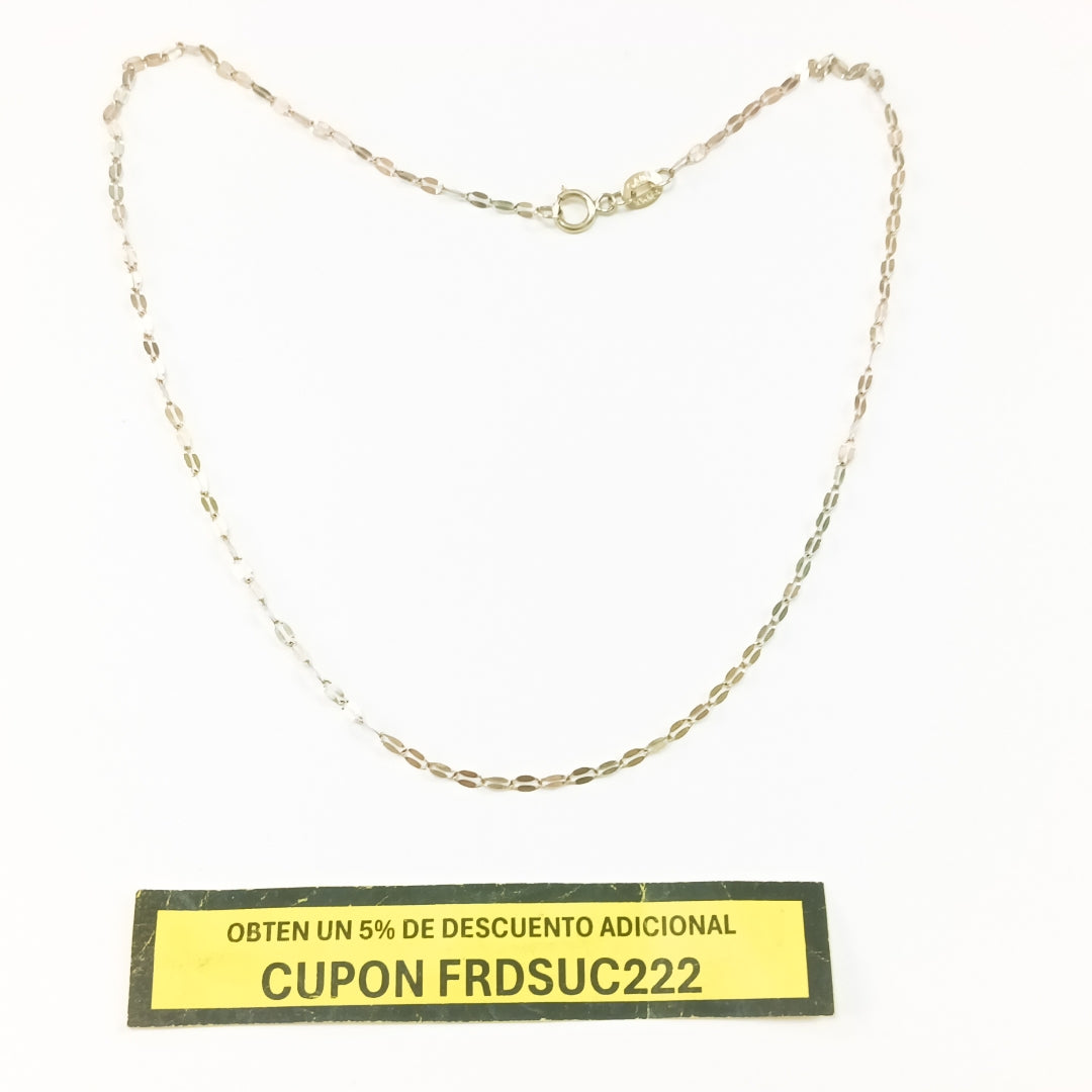 CADENA ORO 10 K 0,80 GRMS (SEMINUEVO)