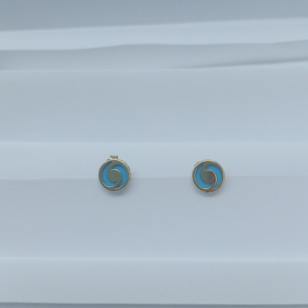 ARETES PAR ORO 14 K 2 GRMS (SEMINUEVO)