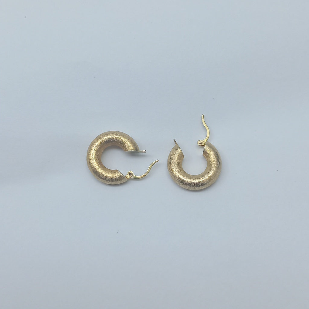 ARRACADAS PAR ORO 14 K 2.4 GRMS (SEMINUEVO)