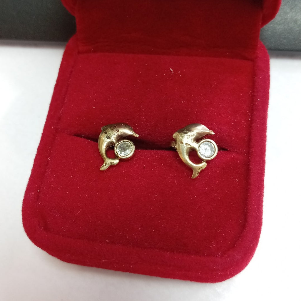 BROQUELES PAR ORO 10 K 0,80 GRMS (SEMINUEVO)