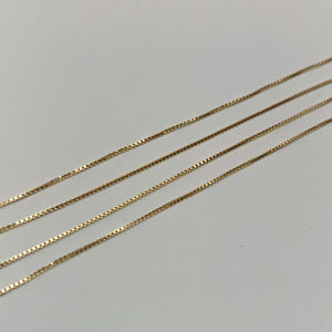 CADENA VENECIANO 14K 55 CM 1.8 GR (NUEVO)