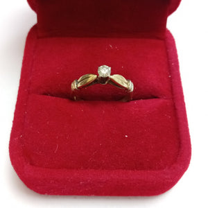 SOLITARIO ORO 14 K 2,20 GRMS (SEMINUEVO)