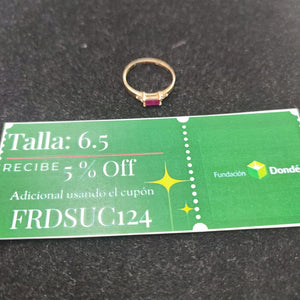ANILLITO ORO 10 K 1.2 GRMS (SEMINUEVO)