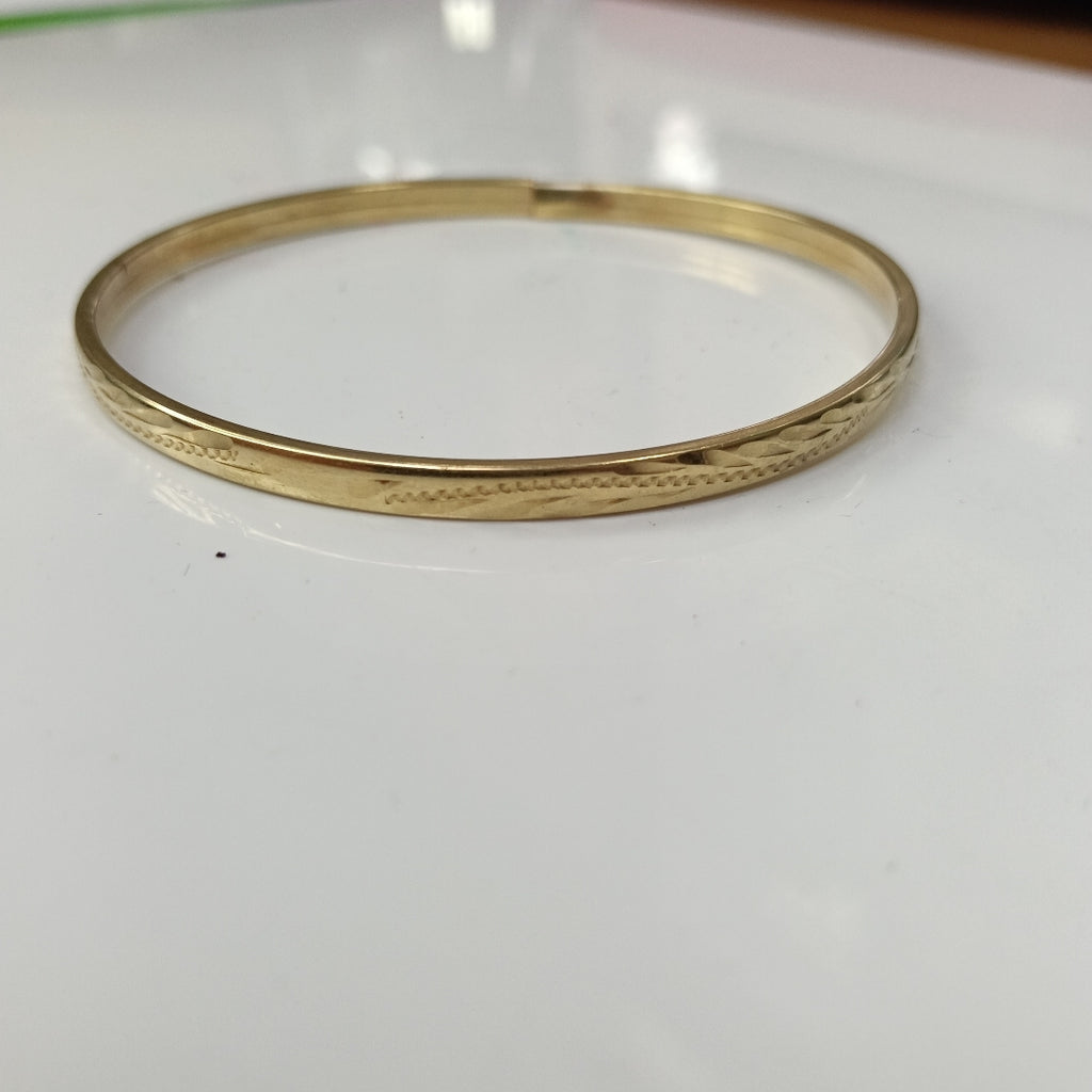 PULSERA RIGIDA ORO 10 K 5,00 GRMS (SEMINUEVO)