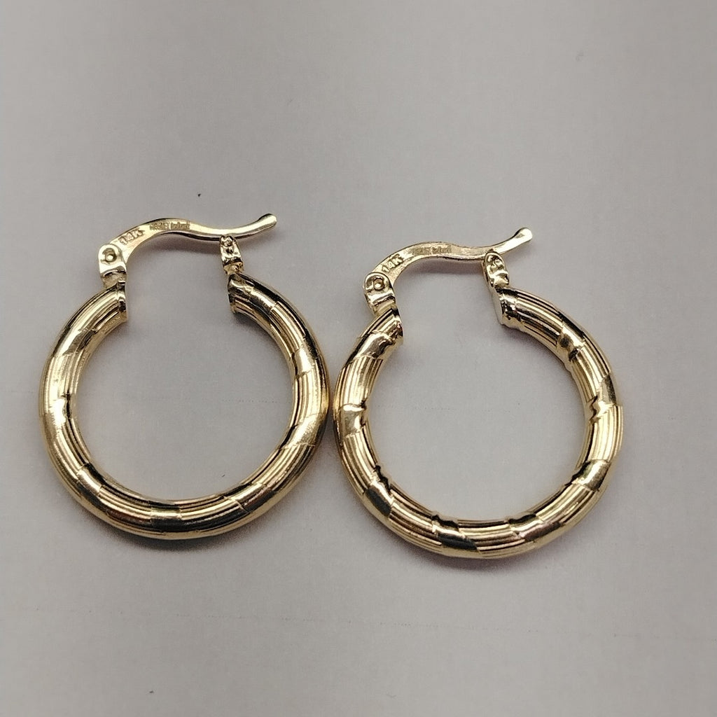 ARETES ARRACADAS 14K 2.7 GR (NUEVO)