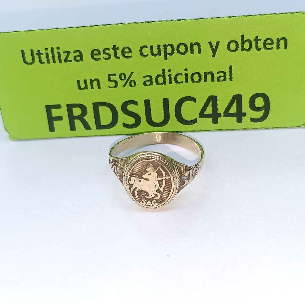 ANILLO ORO 8 K 2.6 GRMS (SEMINUEVO)