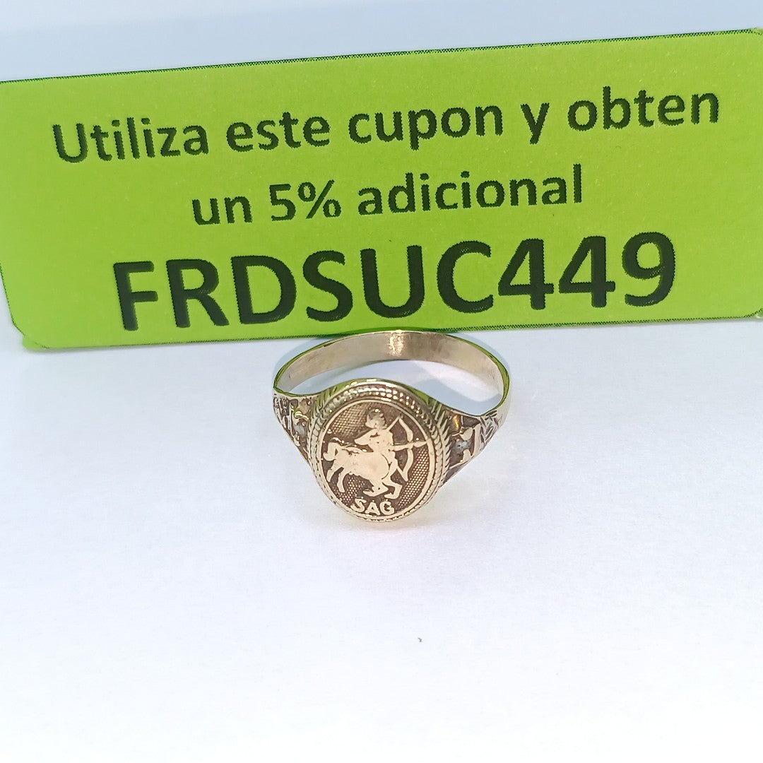 ANILLO ORO 8 K 2.6 GRMS (SEMINUEVO)