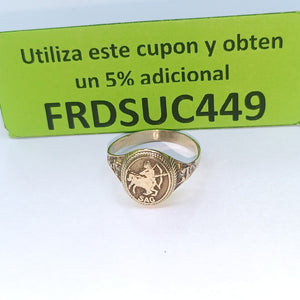 ANILLO ORO 8 K 2.6 GRMS (SEMINUEVO)