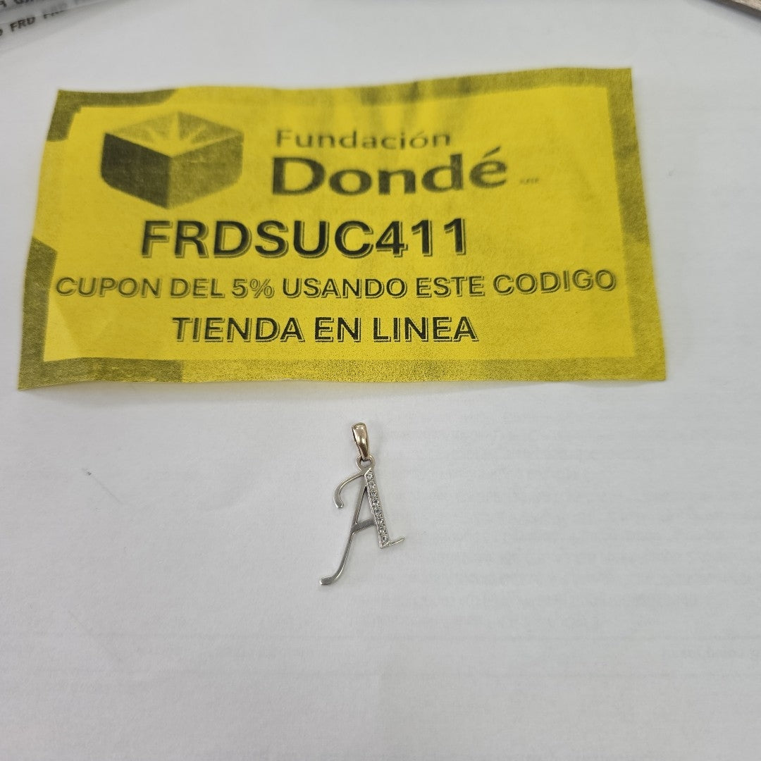 DIJE ORO BLANCO 14 K 1,00 GRMS (SEMINUEVO)