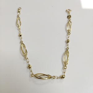 PULSERA ESPECIAL 14K 18 CM 2.1 GR (NUEVO)