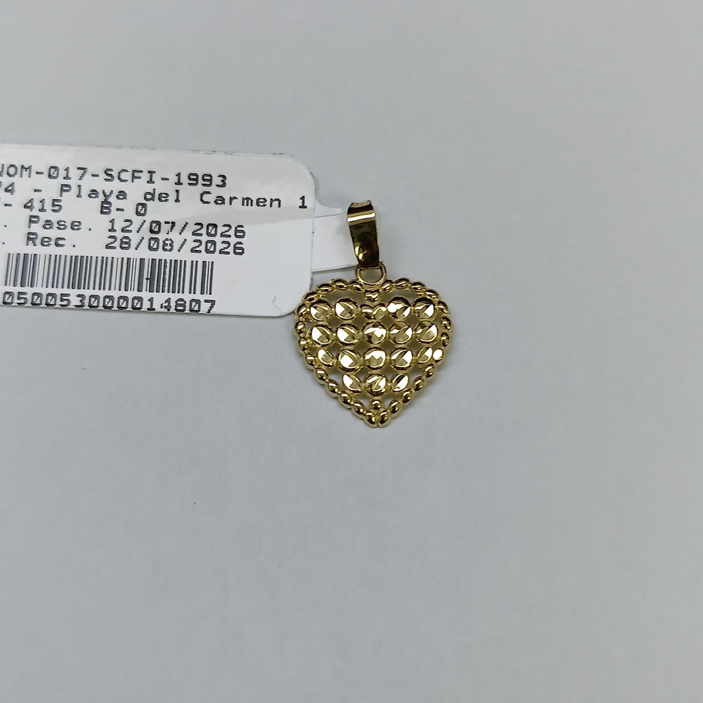 DIJE FIG CORAZON 14K 0.7 GR (NUEVO)