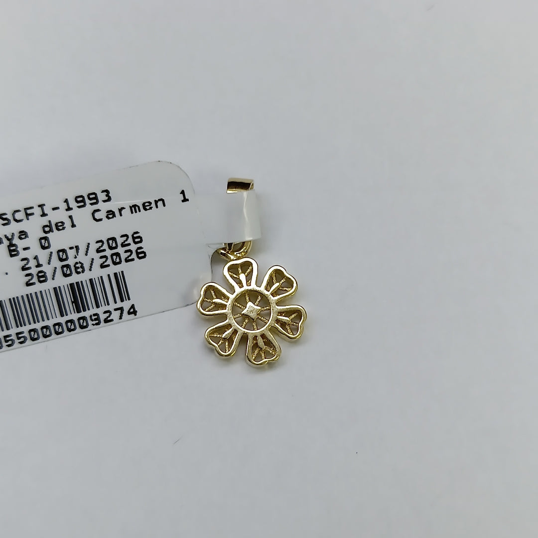 DIJE FLOR 14K 1.3 GR (NUEVO)