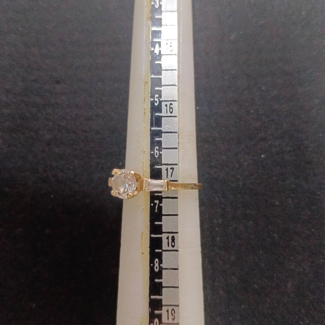 ANILLO ORO 14 K 2 GRMS (SEMINUEVO)