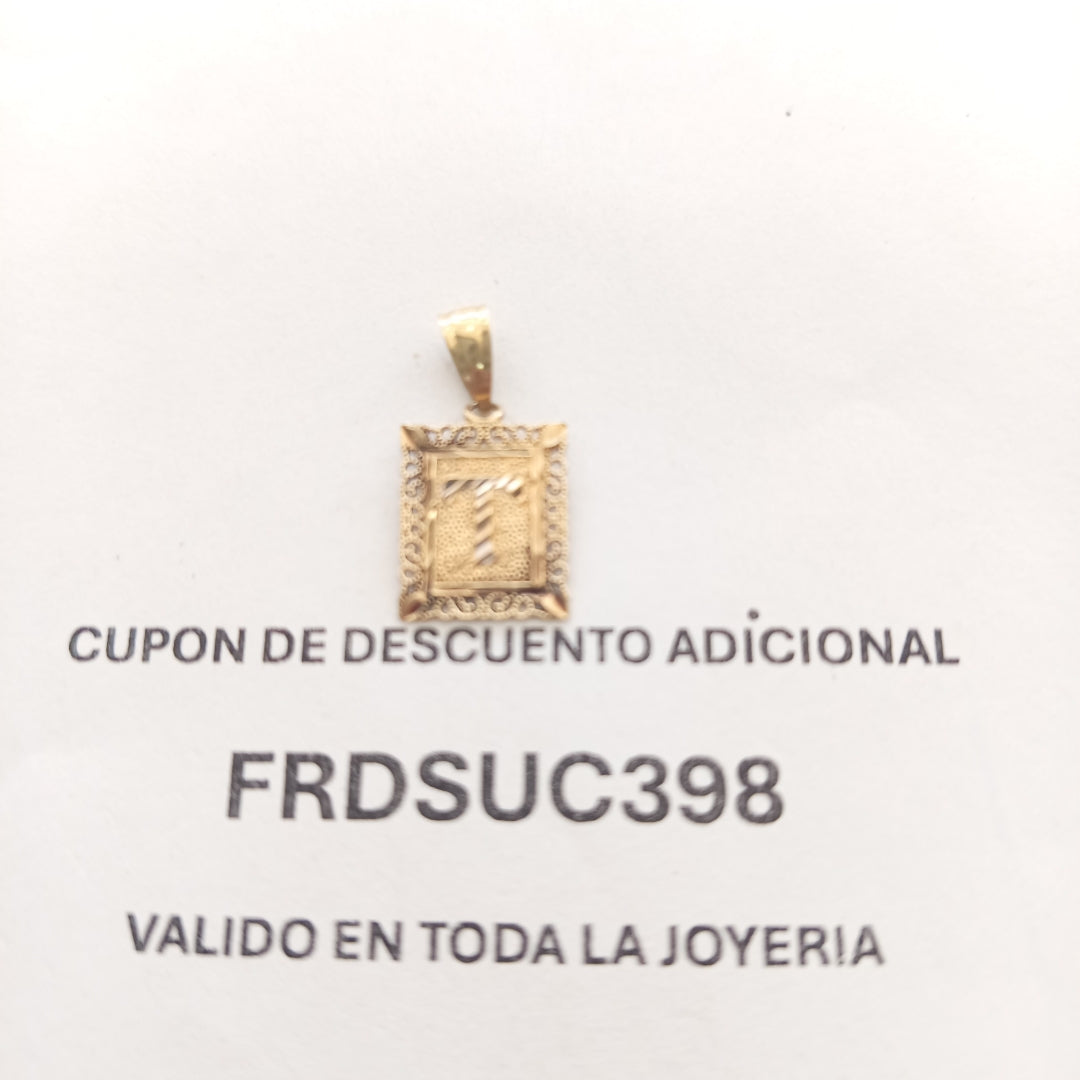 DIJE ORO 14 K 1.2 GRMS (SEMINUEVO)