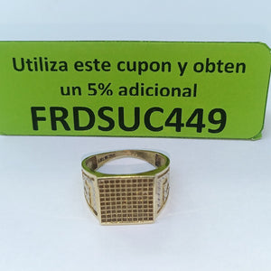 ANILLO ORO 10 K 3.8 GRMS (SEMINUEVO)