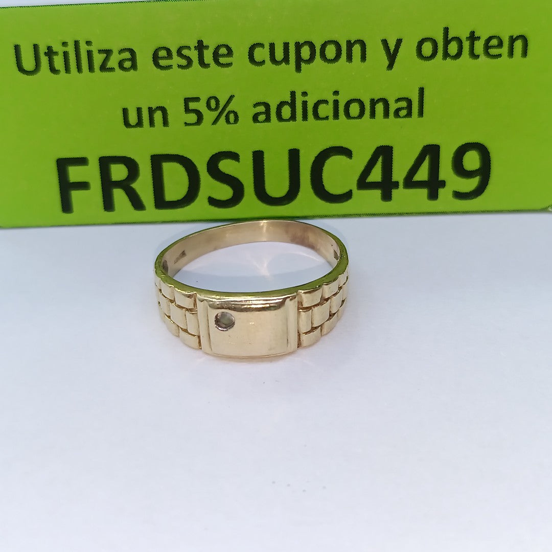 ANILLO ORO 10 K 3.3 GRMS (SEMINUEVO)