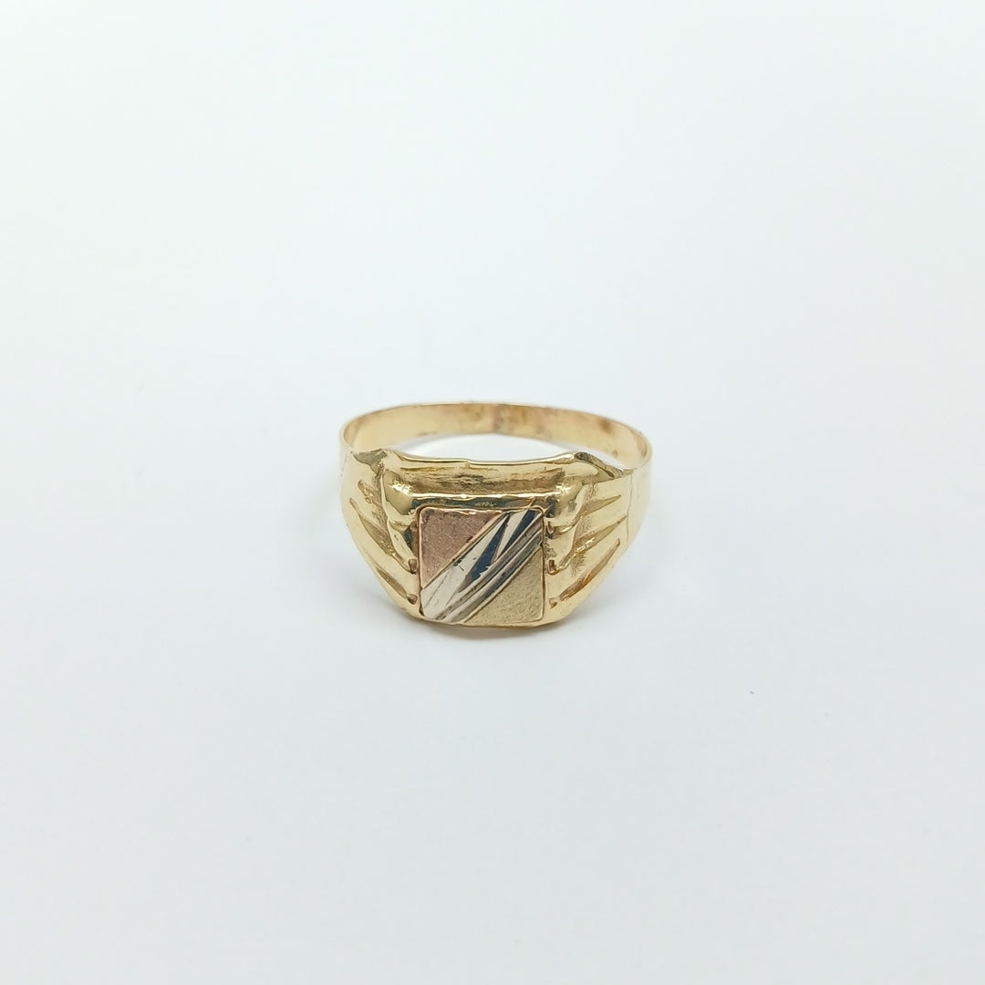 ANILLITO ORO, ORO COMBINADO 14 K 3.2 GRMS (SEMINUEVO)