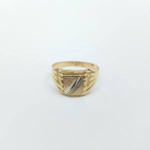 ANILLITO ORO, ORO COMBINADO 14 K 3.2 GRMS (SEMINUEVO)