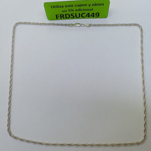 CADENA PLATA 11.1 GRMS (SEMINUEVO)