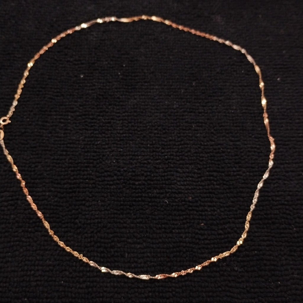 CADENA ORO COMBINADO 10 K 1.5 GRMS (SEMINUEVO)