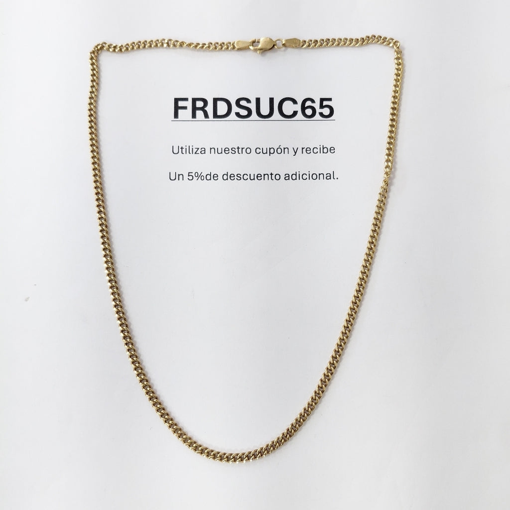 CADENA ORO 14 K 4,40 GRMS (SEMINUEVO)