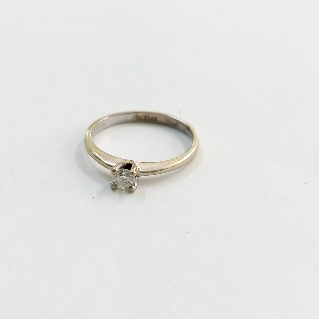 SOLITARIO ORO 14 K 1.3 GRMS (SEMINUEVO)