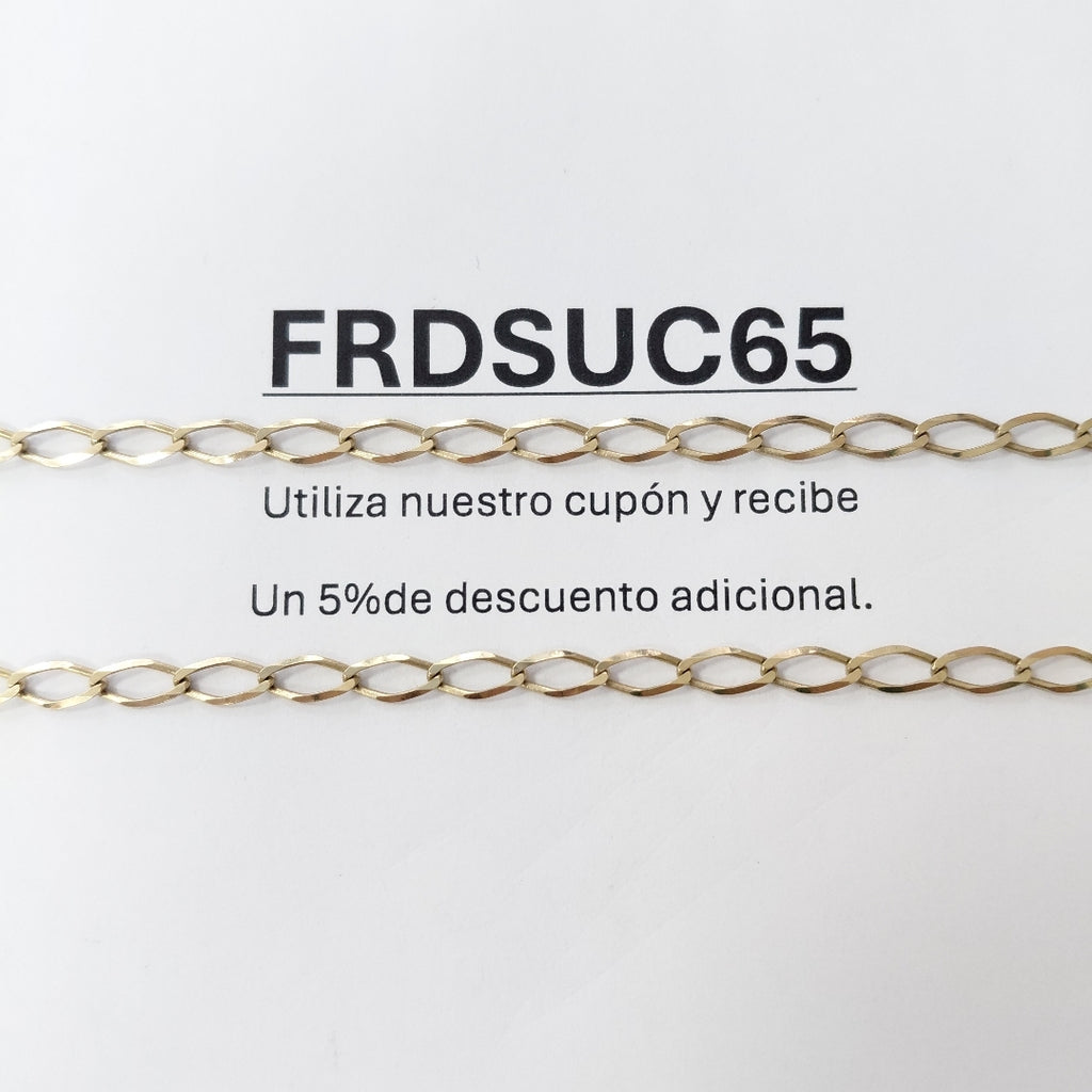 CADENA ORO 10 K 7.2 GRMS (SEMINUEVO)