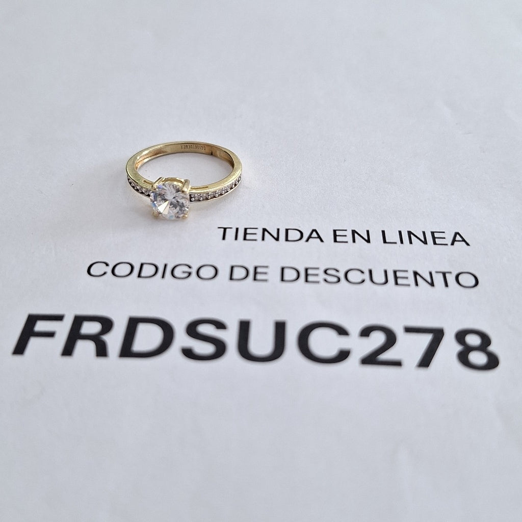 SOLITARIO ORO 10 K 1,90 GRMS (SEMINUEVO)