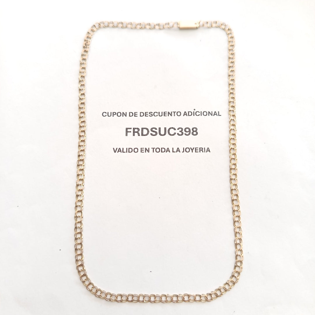 CADENA ORO 8 K 4.3 GRMS (SEMINUEVO)