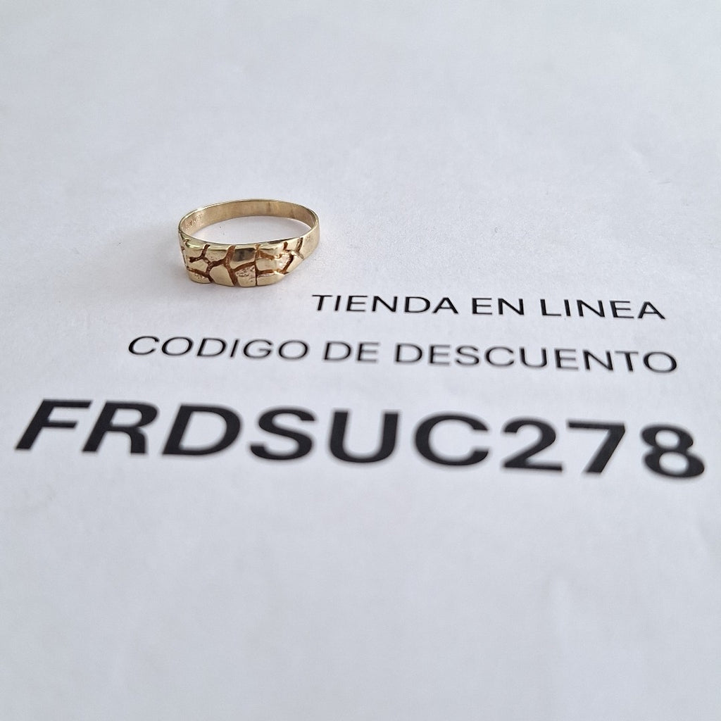 ANILLO ORO 10 K 1,50 GRMS (SEMINUEVO)
