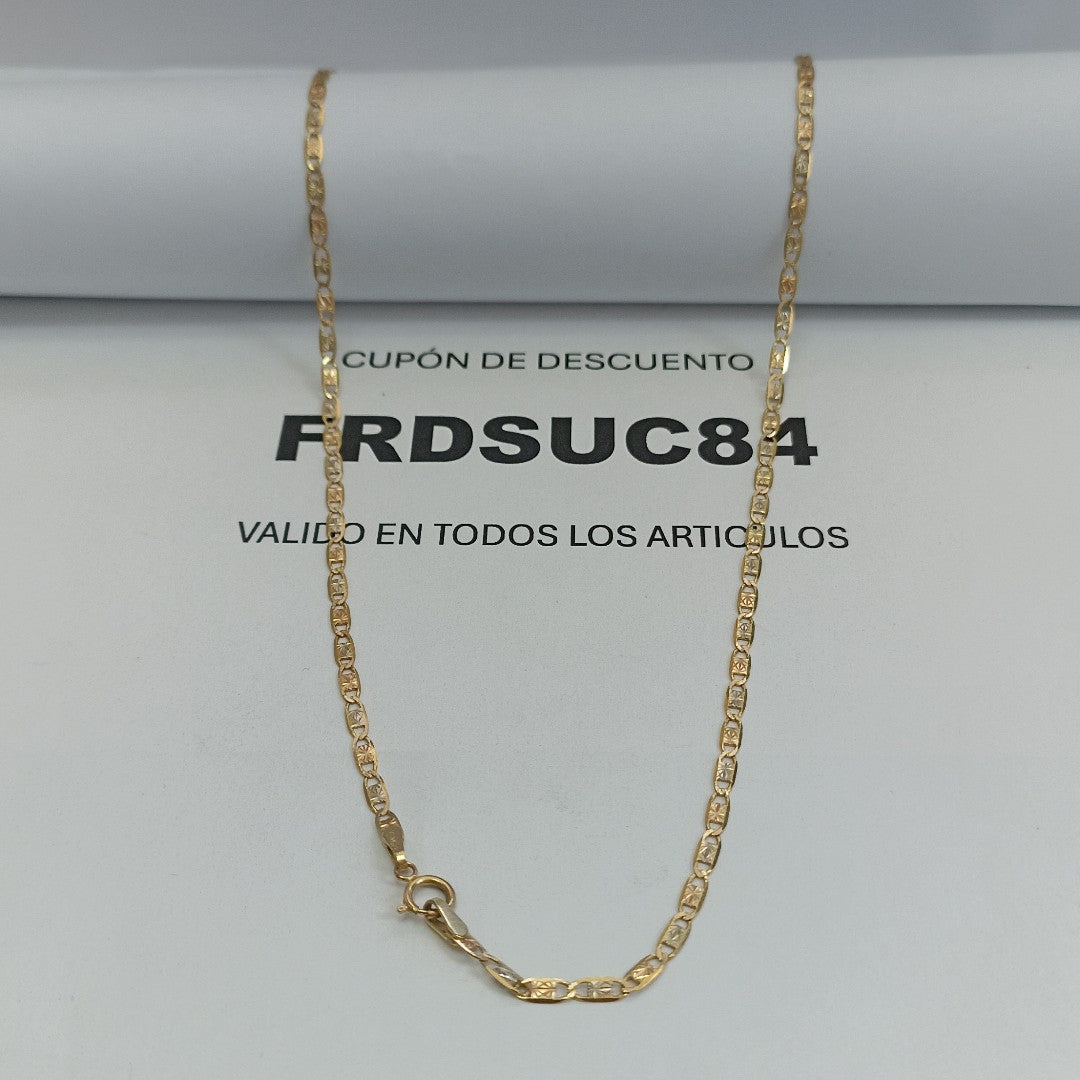 CADENA ORO 14 K 4.6 GRMS (SEMINUEVO)