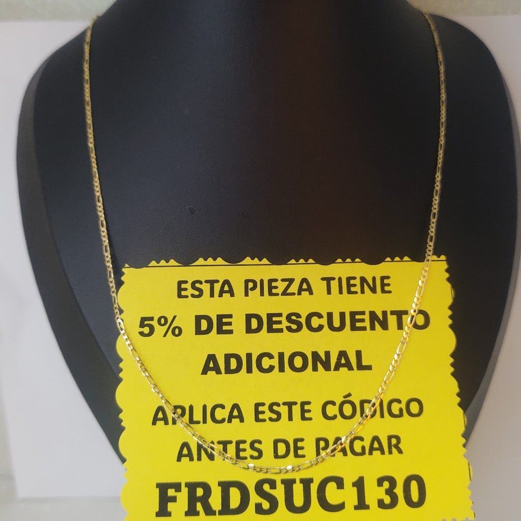 CADENAS CARTIER 3 1 AMARILLA ORO 14K 1.9 (NUEVO)