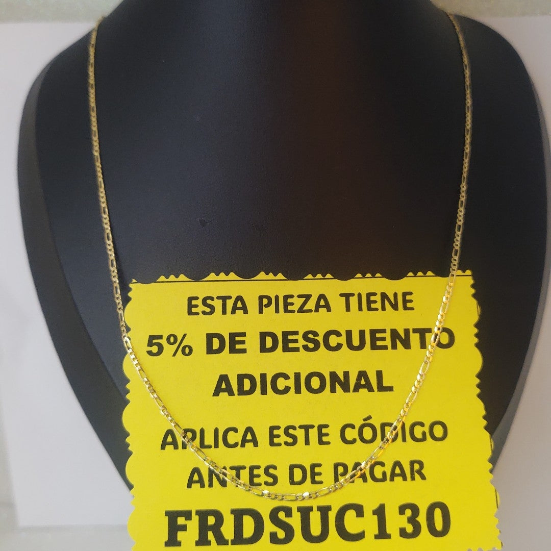 CADENAS CARTIER 3 1 AMARILLA ORO 14K 1.9 (NUEVO)