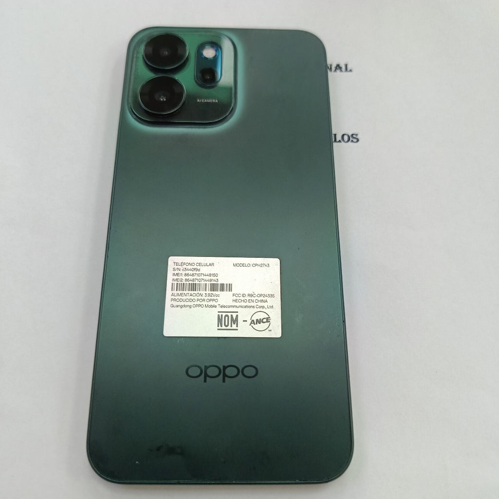CELULAR OPPO RENO 14 F CPH2743 (2025) 256 GB 12 GB RAM (SEMINUEVO)